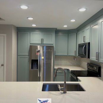 American Response Team - Finished kitchen repair after total tear out from flood and dry out . - Damage Restoration Near Me - La Jolla, California American Response Team - Finished kitchen repair after total tear out from flood and dry out . - Damage Restoration Near Me - La Jolla, California