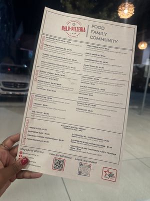 Menu photo 6 Halo Pizzeria Frisco, TX