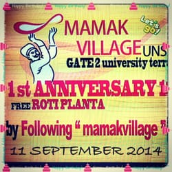 Mamak Village - Free food on september