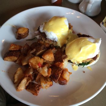 Savin Bar & Kitchen - Crab cake Benedict - American Near Me - Dorchester, Massachusetts