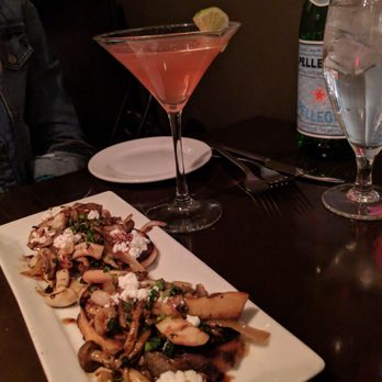 333 Belrose Bar & Grill - Delicious mushroom goat cheese toast app. Paired with 333 belrose Cosmo and some pelle - Venues & Event Spaces Near Me - Radnor, Pennsylvania