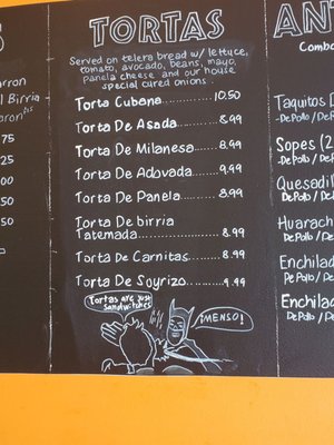 Menu photo 4 Cocina Express Hazard, CA