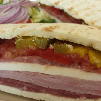 Bonetti’s Pizza - Italian toasted foccacia on gluten free flatbread, comes with salad - Pizza Near Me - Old Bridge, New Jersey
