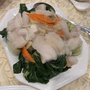 MJ Valley Restaurant - Fish filets with seasonal veggies. - Seafood Near Me - Alhambra, California MJ Valley Restaurant - Fish filets with seasonal veggies. - Seafood Near Me - Alhambra, California