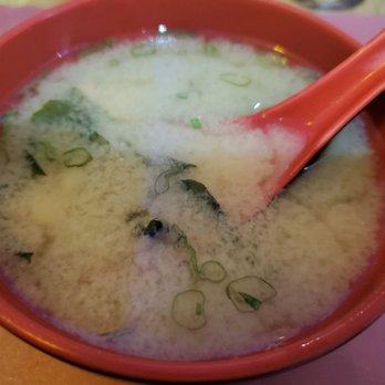 Sushi Cafe - Sept 2020: Miso Soup-- always good. It acompanies each sushi roll. - Sushi Bars Near Me - Tampa, Florida Sushi Cafe - Sept 2020: Miso Soup-- always good. It acompanies each sushi roll. - Sushi Bars Near Me - Tampa, Florida