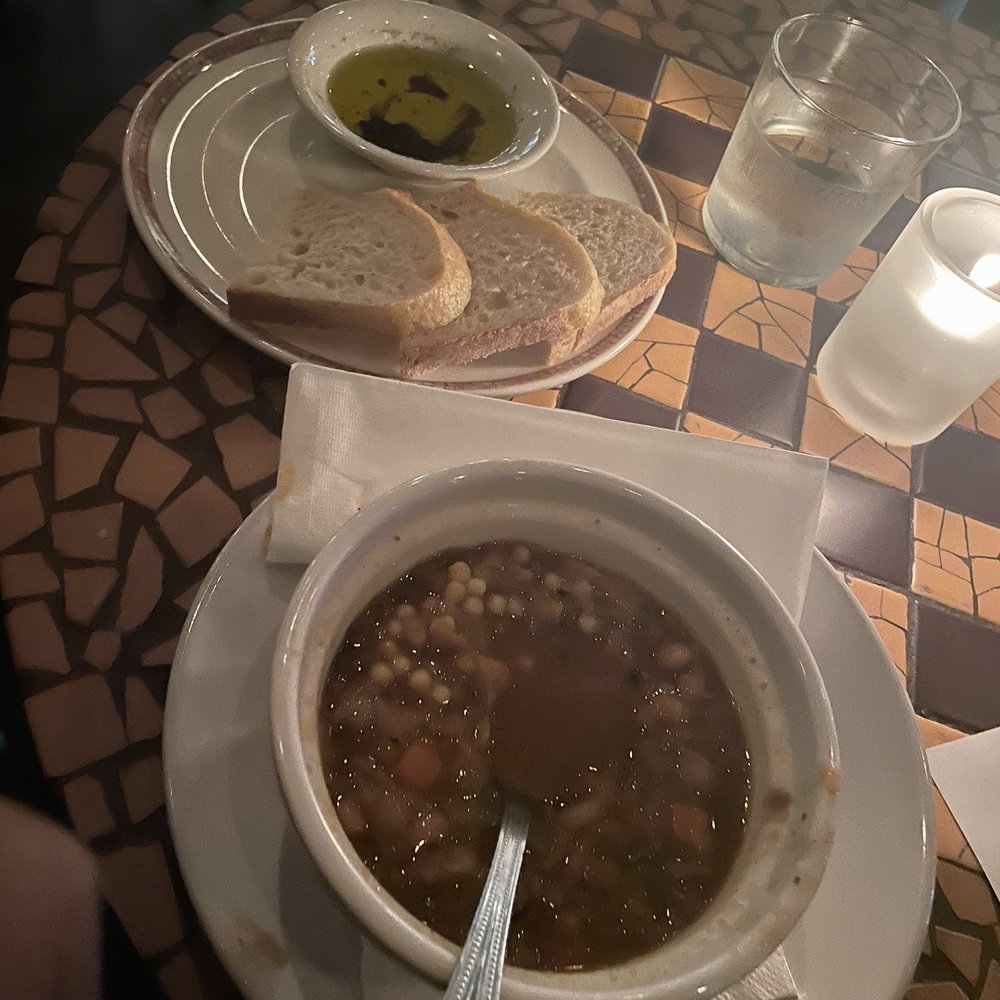 Pane Rustica - Cannelloni bean & kielbasa soup - Italian Near Me - Tampa, Florida Pane Rustica - Cannelloni bean & kielbasa soup - Italian Near Me - Tampa, Florida