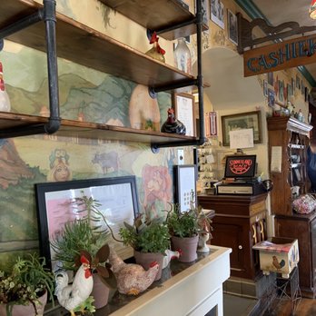 Summerland Beach Cafe - Right when you enter the cafe. 06.17.22 - American Near Me - Summerland, California