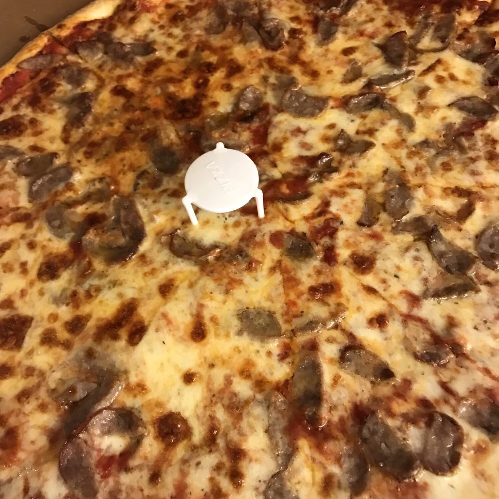 Not Ray's Pizza - Sausage Pie - Pizza Near Me - Brooklyn, New York Not Ray's Pizza - Sausage Pie - Pizza Near Me - Brooklyn, New York