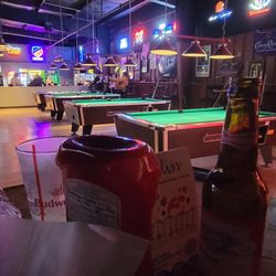 Greenies Sports Bar & Grill - Great service & they'll all about supporting local schools. Come in for pool darts golf &  great food!
