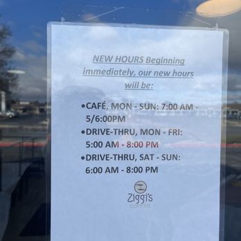 Ziggi's Coffee - New store hours - Coffee & Tea Near Me - Albuquerque, New Mexico