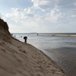 Au Train Beach - Au Train Beach - where the river meets Lake Superior. Au Train, MI. July 2019