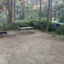 Beachside State Recreation Site - Our campsite, B047