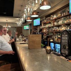 Rye Leawood - View from my perch at the end of the bar