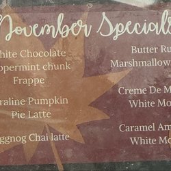 The Brew - November specials