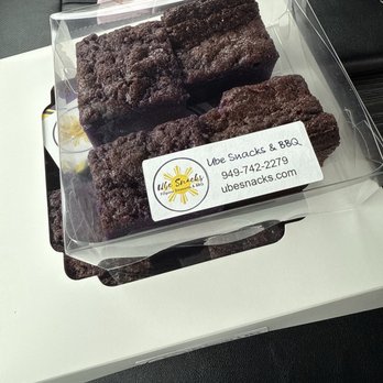 UBE Snacks & BBQ - Ube Butter Mochi - Caterers Near Me UBE Snacks & BBQ - Ube Butter Mochi - Caterers Near Me