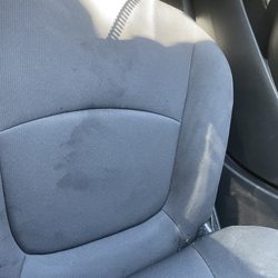 Fox Rent A Car - Stained seats when picking up the vehicle gross!!!