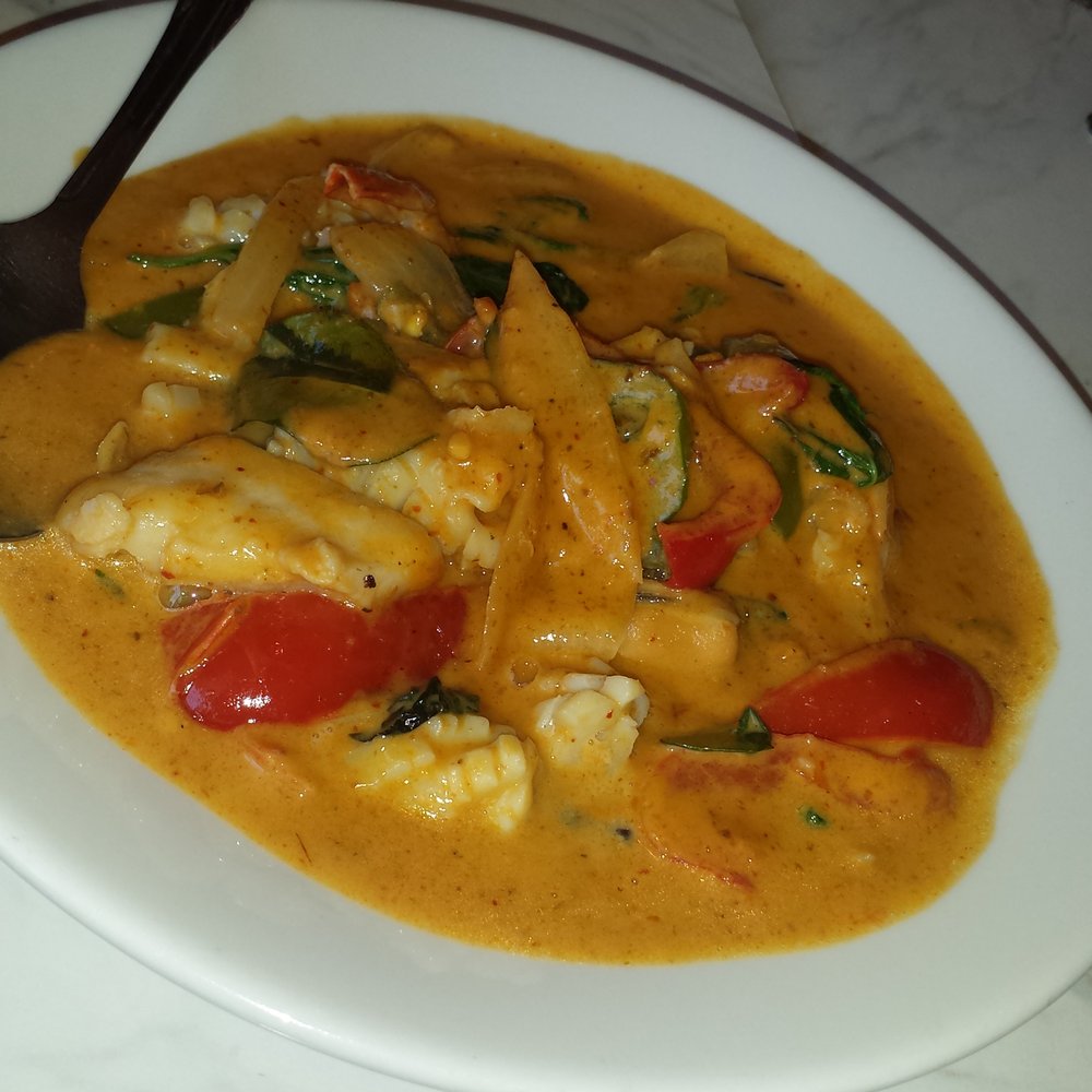 Siam Square - Seafood curry... mild. DELICIOUS! - Thai Near Me - Honolulu, Hawaii Siam Square - Seafood curry... mild. DELICIOUS! - Thai Near Me - Honolulu, Hawaii