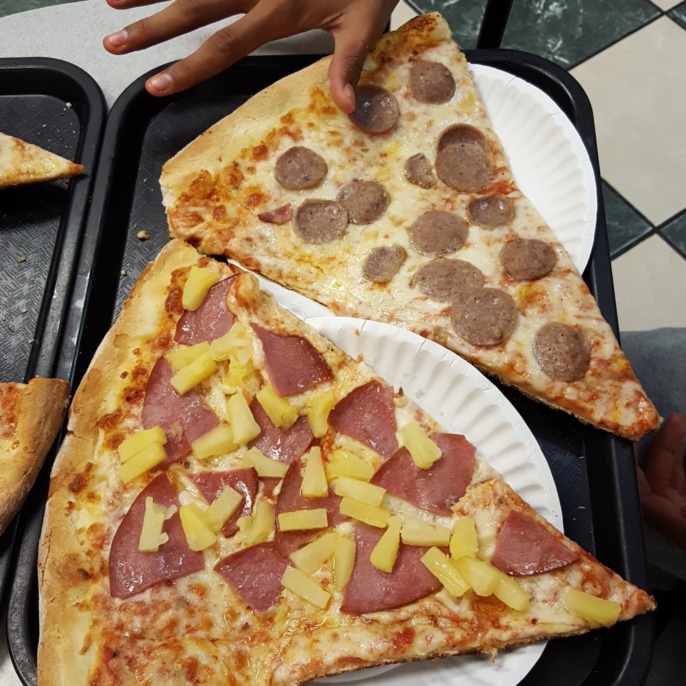 Devil's NY Pizzeria & Restaurant - Monster slices people! And they are good too... - Pizza Near Me - Durham, North Carolina Devil's NY Pizzeria & Restaurant - Monster slices people! And they are good too... - Pizza Near Me - Durham, North Carolina