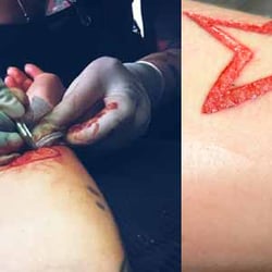 Planet Pain - Bodymod Cutting München Planet Pain, Artist Nicole