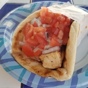 Yiassoo - Chicken souvlaki sandwich - Greek Near Me - Campbell, California