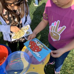 Rainbow Sand Art - Creative fun for the kids.
