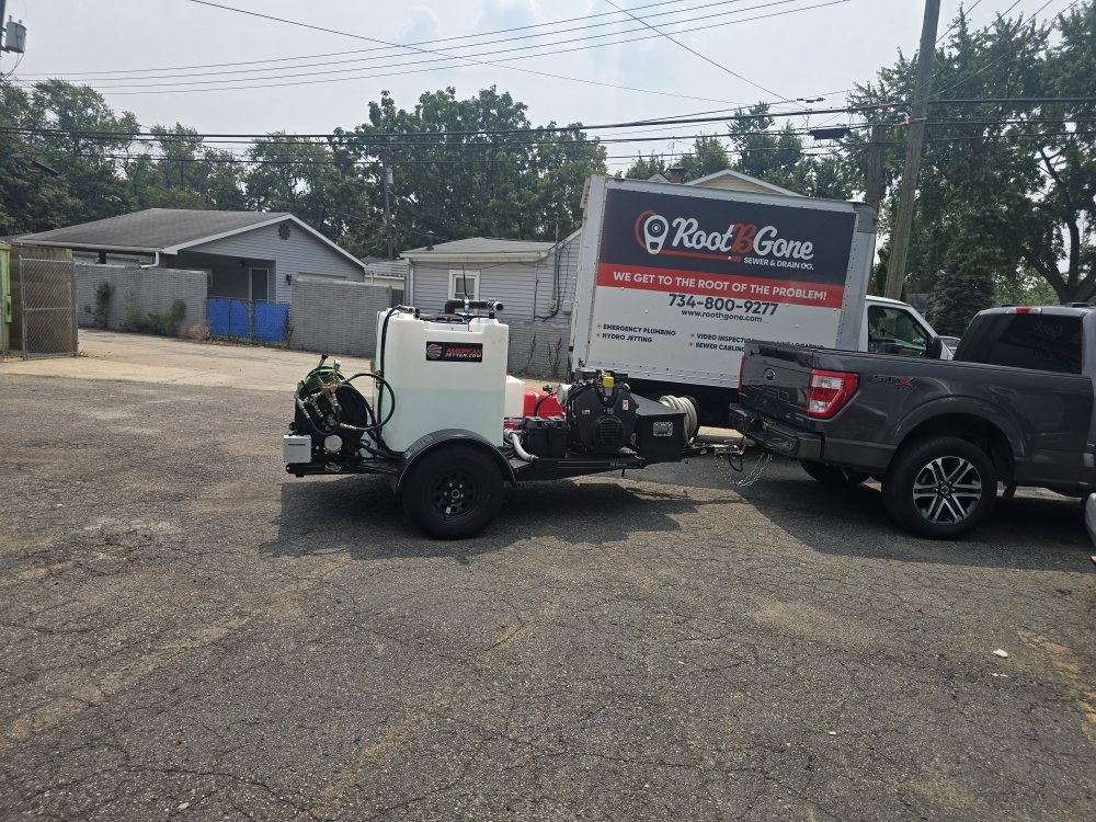 Slide of Rootbgone Sewer and Drain