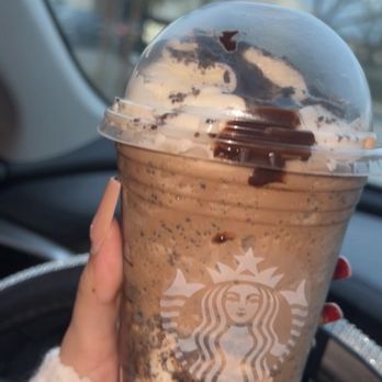 Starbucks - Mocha Cookie crumble frap! Sooo delicious! - Coffee & Tea Near Me - Ontario, California