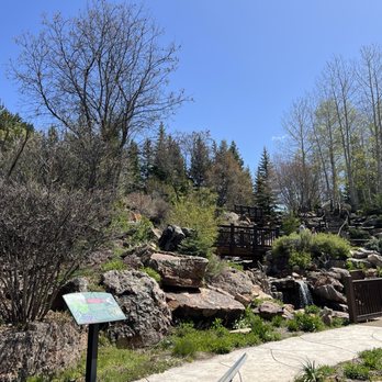 Betty Ford Alpine Gardens - Garden area - Memorial Day 2024, not much blooming yet! - Botanical Gardens Near Me - Vail, Colorado