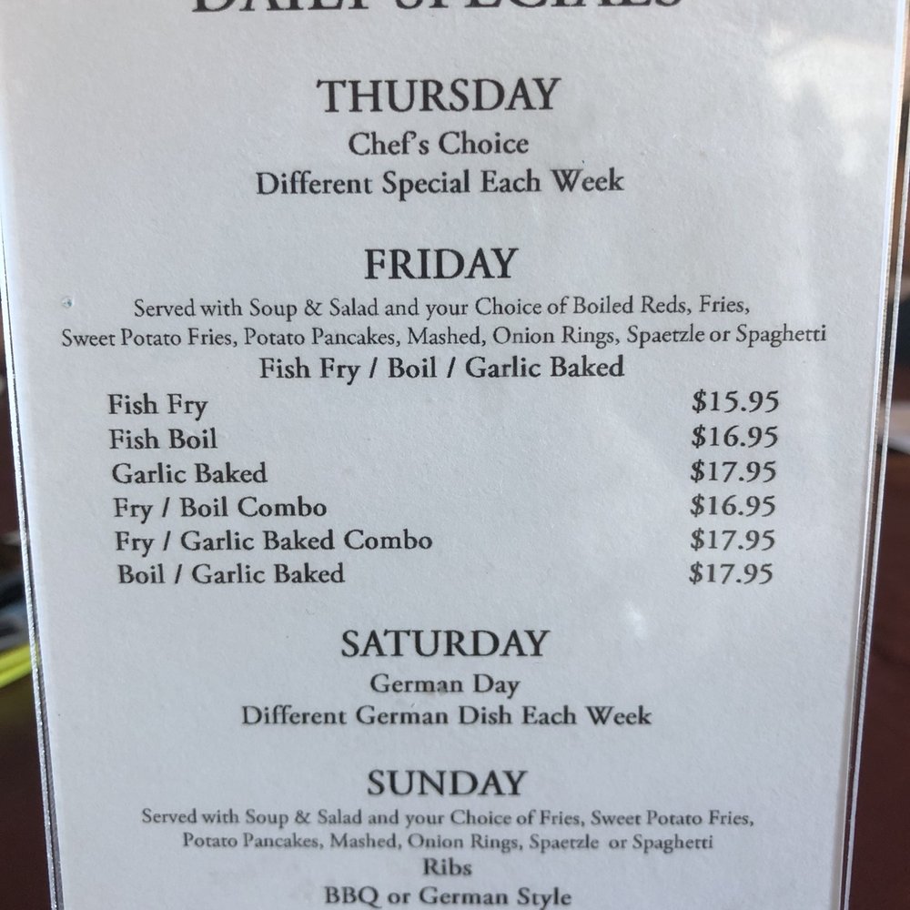 Steitz's Resort - Daily specials - Resorts Near Me - Antioch, Illinois