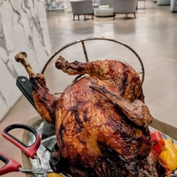 DC Poultry Market - Our first DC Poultry chicken, just off the grill