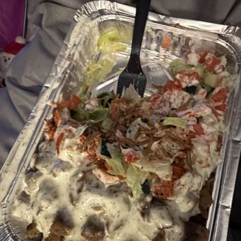 XtremeBitez - Mixed lamb and chicken with rice and salad - Halal Near Me - Elk Grove, California