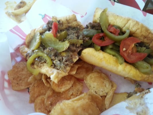 Grant's Philly Cheesesteak by null