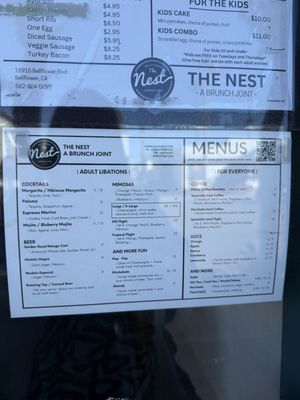 Menu photo 3 The Nest: A Brunch Joint Bellflower, CA Menu photo 3 The Nest: A Brunch Joint Bellflower, CA