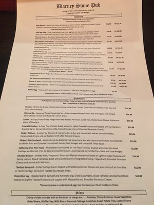 Menu photo 8 The Blarney Stone Pub - Sioux Falls Sioux Falls, SD