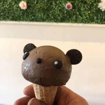 Eli's Ark - Panda cone - Gelato Near Me - Chicago, Illinois