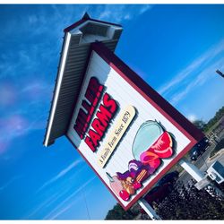 Miller Farms - Road sign