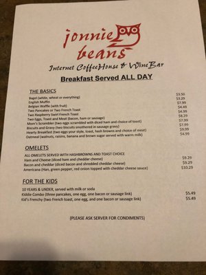 Menu photo 5 Jonnie Beans Waseca, MN Menu photo 5 Jonnie Beans Waseca, MN