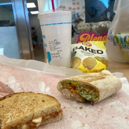 Food and smoothie