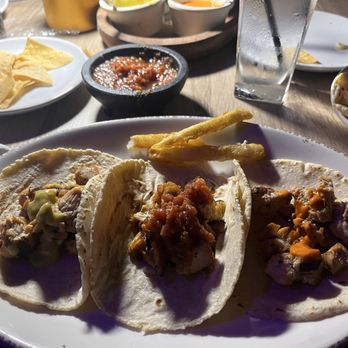 Ay Mi Pa - Delicious taco Tuesday. Chicken tacos and salsa - Sushi Bars Near Me - Bakersfield, California