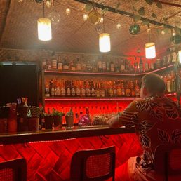 The bar The bar