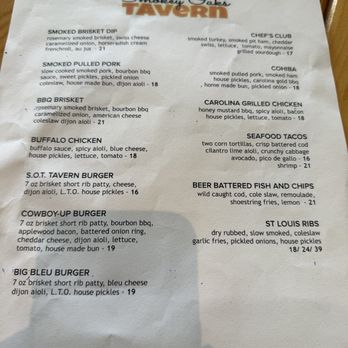 Smokey Oaks Tavern - 2/21/2026 - Menu. - Bars Near Me - Fair Oaks, California Smokey Oaks Tavern - 2/21/2026 - Menu. - Bars Near Me - Fair Oaks, California