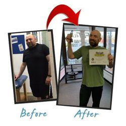 Coach Kevin Personal Training - Obie S. down 100lbs