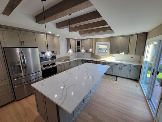 Beautiful countertop installation - Art Granite Countertops Inc. is insured and licensed and we stand behind our products so there is no need to stress or worry.
We specialize in kitchen Countertops, backsplashes of all sizes, fireplaces, wet bars, bathtub surrounds, vanity tops, thresholds, shower seats, and much more. Our countertops will definitely add beauty and value to any home. We are fabricators and installers of natural stone and engineered stone such as Granite, Marble, Porcelain and Limestone , Quartz: Silestone, Hanstone, Zodiaq, Geos, and many more. We import our granite from quarries worldwide. Our granite offers natural beauty and great durability.
Custom Countertops, Full Height Backsplashes, Waterfalls, Lamination.
Products:
Natural and Manufactured Stones, Granite, Marble, Dolomite, Quartzite, Quartz.
After Hours Appointments Available, Great Customer Service and Satisfaction Guaranteed.
Brands:
Cambria, HanStone, LG Viatera, Okito, Q Quartz, Quartzway, Silestone, VICOSTONE Quartz. Beautiful countertop installation - Art Granite Countertops Inc. is insured and licensed and we stand behind our products so there is no need to stress or worry.
We specialize in kitchen Countertops, backsplashes of all sizes, fireplaces, wet bars, bathtub surrounds, vanity tops, thresholds, shower seats, and much more. Our countertops will definitely add beauty and value to any home. We are fabricators and installers of natural stone and engineered stone such as Granite, Marble, Porcelain and Limestone , Quartz: Silestone, Hanstone, Zodiaq, Geos, and many more. We import our granite from quarries worldwide. Our granite offers natural beauty and great durability.
Custom Countertops, Full Height Backsplashes, Waterfalls, Lamination.
Products:
Natural and Manufactured Stones, Granite, Marble, Dolomite, Quartzite, Quartz.
After Hours Appointments Available, Great Customer Service and Satisfaction Guaranteed.
Brands:
Cambria, HanStone, LG Viatera, Okito, Q Quartz, Quartzway, Silestone, VICOSTONE Quartz.