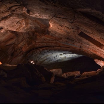 Lava River Cave - This is a 4 minute exposure with my Nikon D3200. It was fun playing with lighting down there. - Landmarks & Historical Buildings Near Me - Flagstaff, Arizona