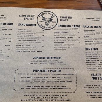 Downtown Barbecue - Barbeque Near Me - Santa Rosa, California