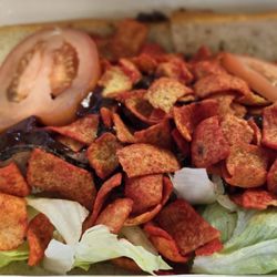 Prunedale Market - A nice balance of tri-tip, veggies and Frito Lays Chili Cheese corn chips