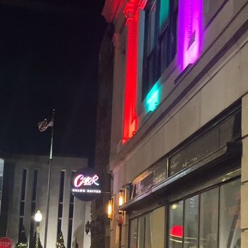 Color Salon Suites - This is our facade at night. We really stand out. - Hair Salons Near Me - Aurora, Illinois
