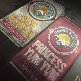 Denver Beer Co. Platte Street - Awesome chalk art - Breweries Near Me - Denver, Colorado