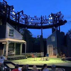 American Players Theatre - Evening performance under clear sky