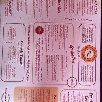 Ruby Sunshine Charlotte Southend - Menu - Breakfast & Brunch Near Me - Charlotte, North Carolina Ruby Sunshine Charlotte Southend - Menu - Breakfast & Brunch Near Me - Charlotte, North Carolina